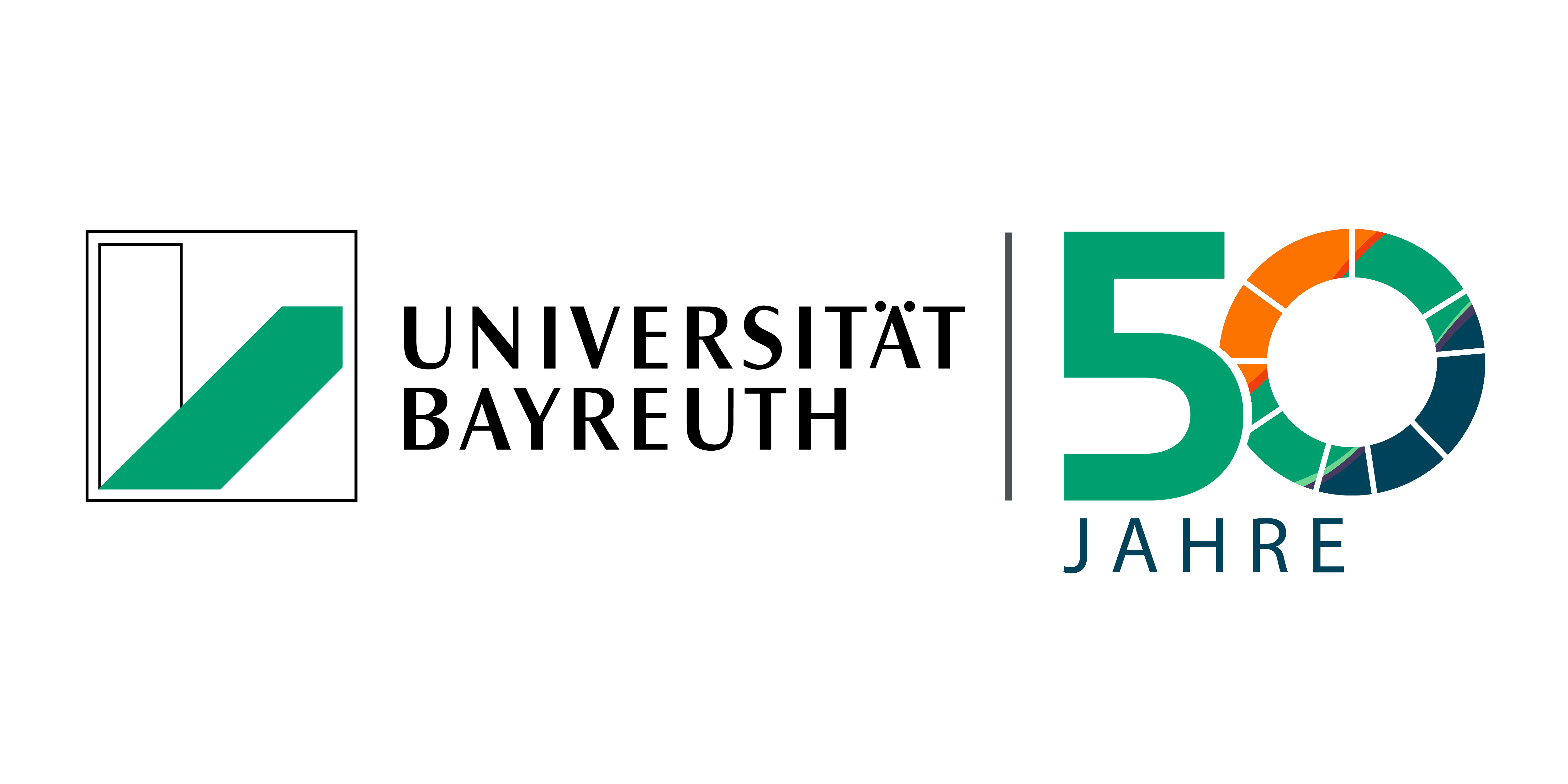 50-Jahre Universität Bayreuth – Jubiläumslogo