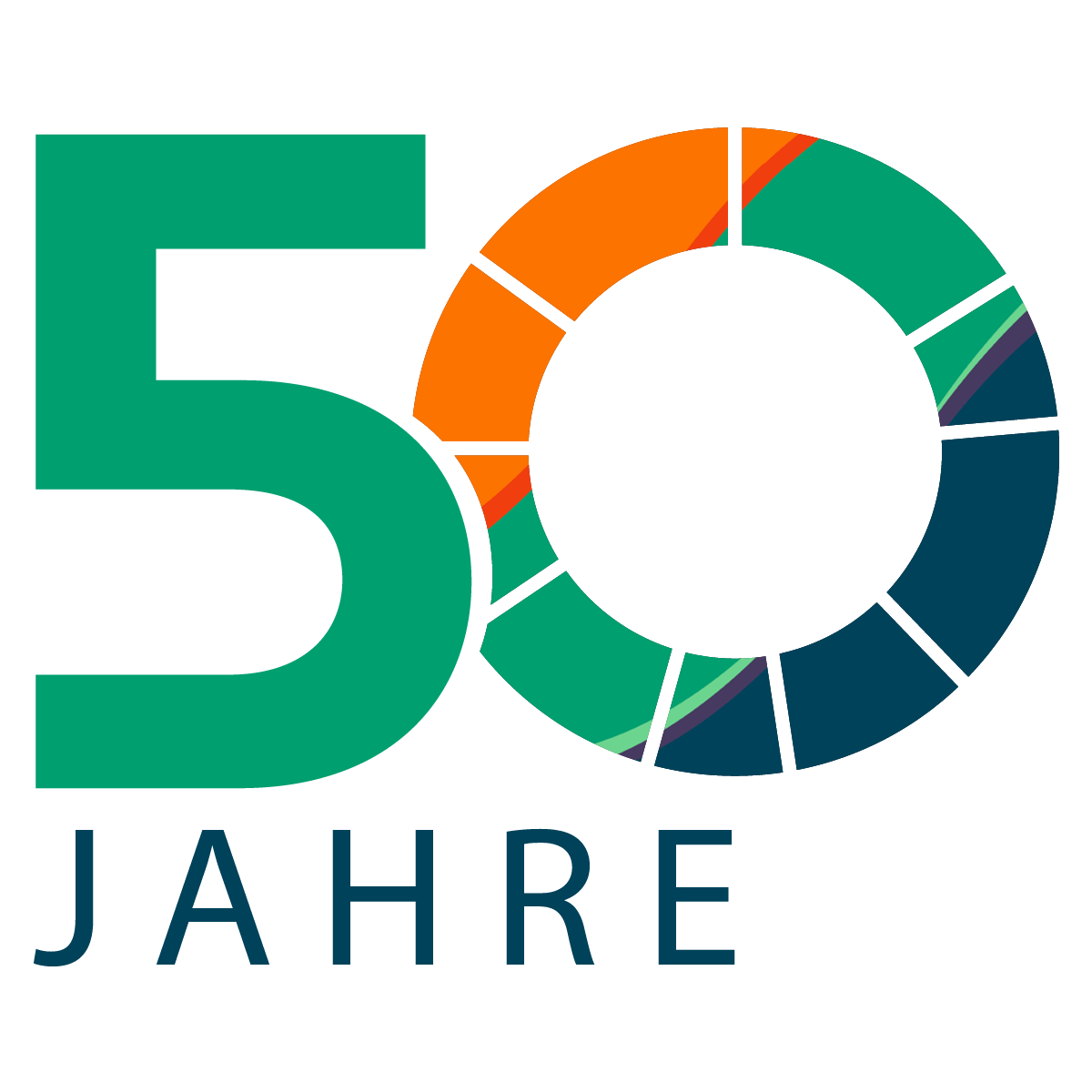 50-Jahre Universität Bayreuth – Jubiläumslogo